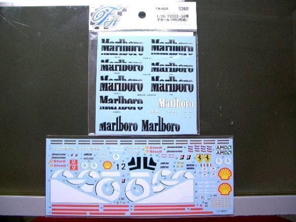 1/20 モデルファクトリーヒロ フェラーリ F2003-GA JAPAN GP