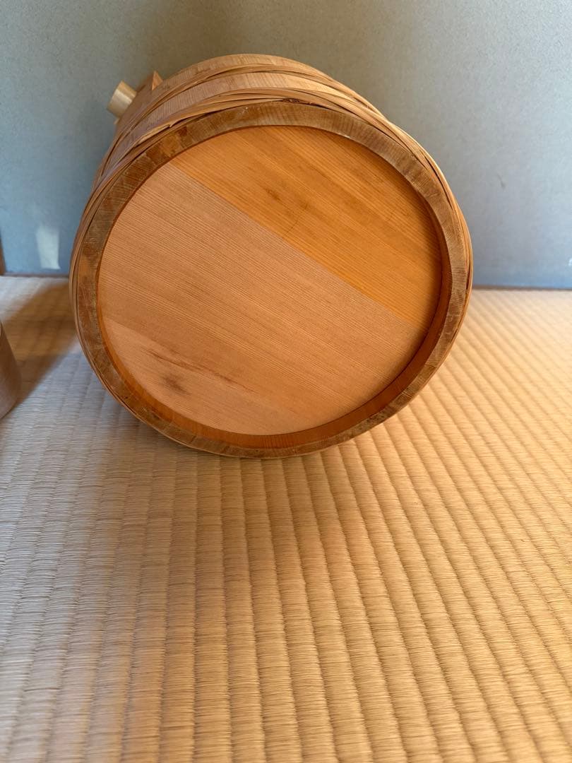 竹製 茶道具 水桶と柄杓