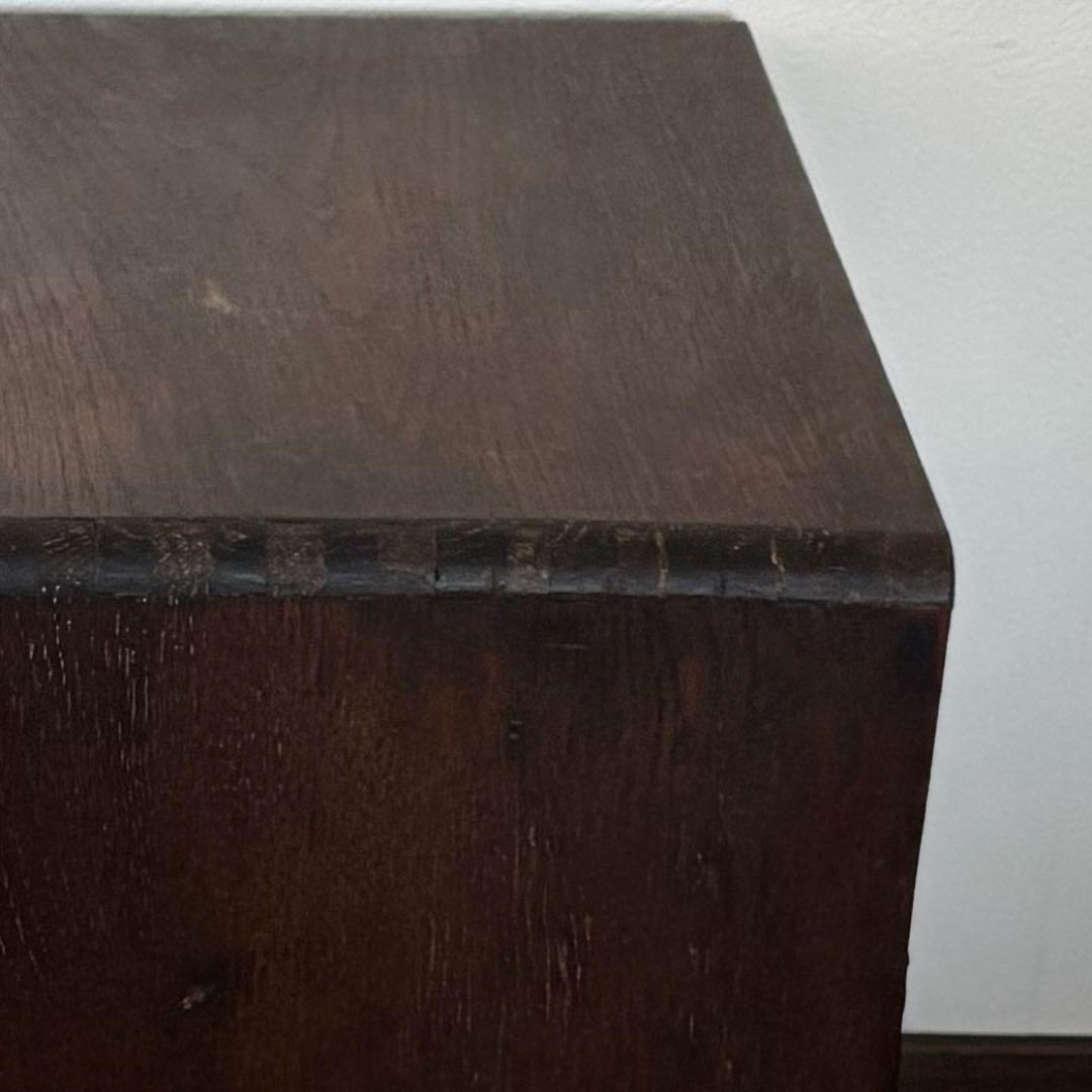 ◻️古道具 ◻️珍しい♡両引き出し四段棚