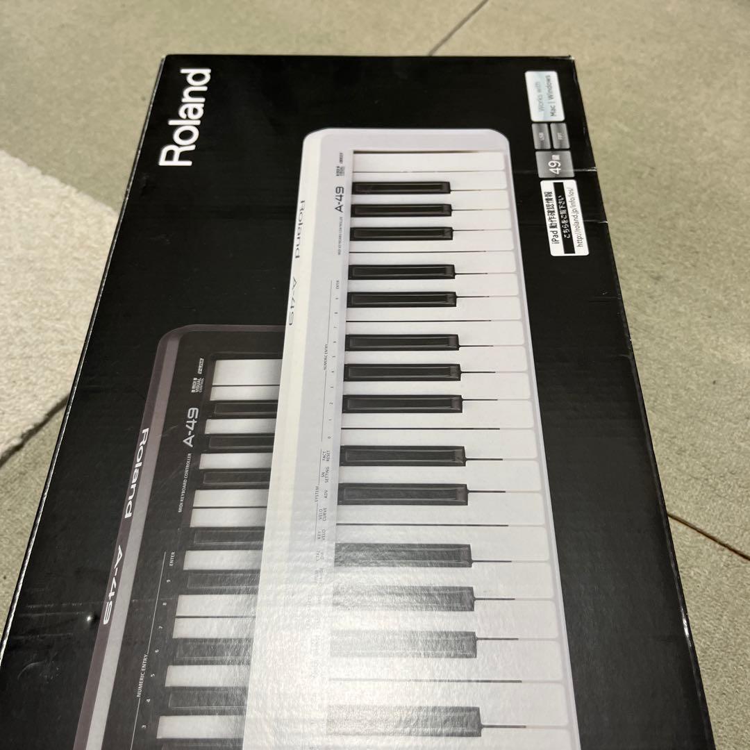 Roland A-49-WH （ホワイト） MIDIキーボード・コントーラー