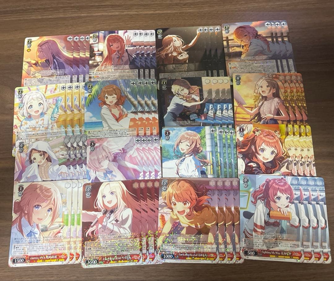 学マス 学園アイドルマスター RR以下4コン ヴァイスシュヴァルツ ① A統一