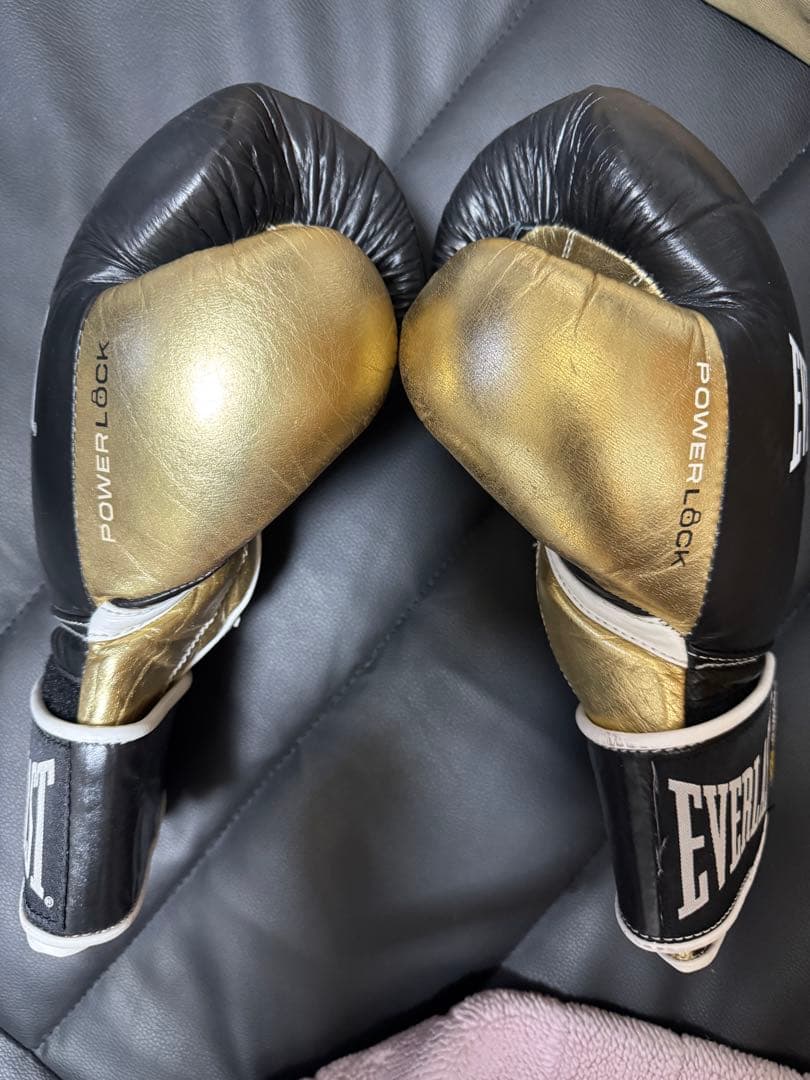 EVERLAST ボクシンググローブ パワーロック 16オンス スパーリング用❣️