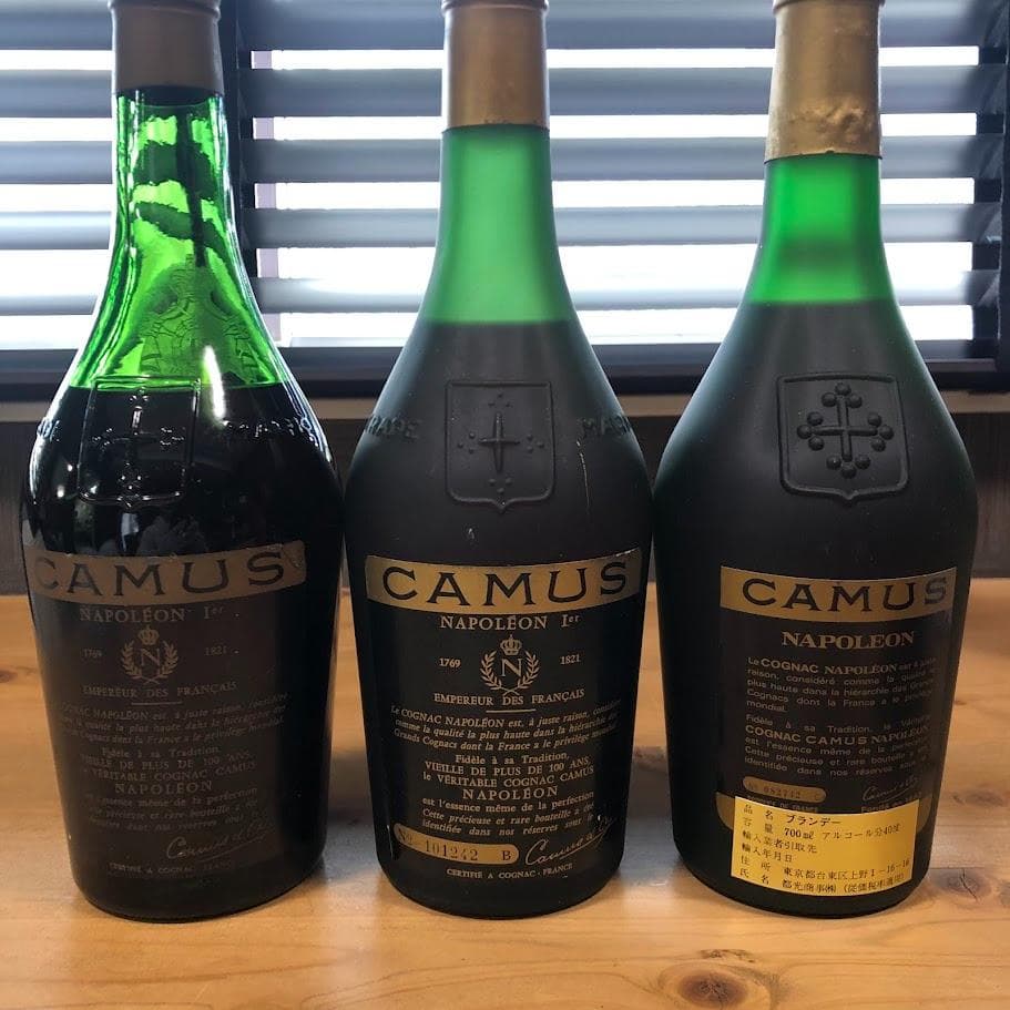 東*摩様 1000円スタート カミュナポレオン ブルーノナポレオン 6本セット