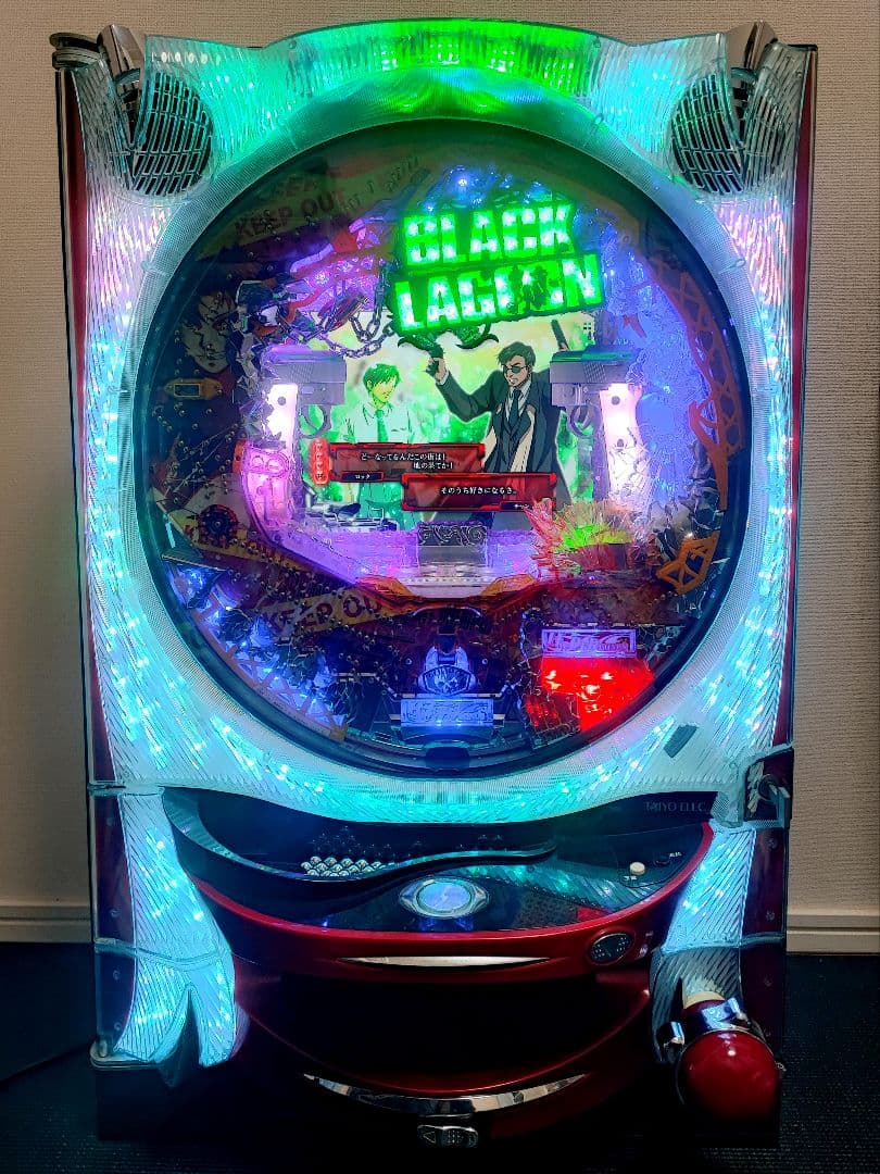 CRブラックラグーンFTX 家庭用改造済 パチンコ実機 たのメル便発送 不具合有