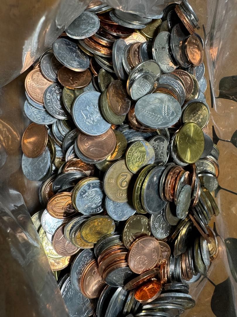 外国硬貨 1435g 外国まとめ売り