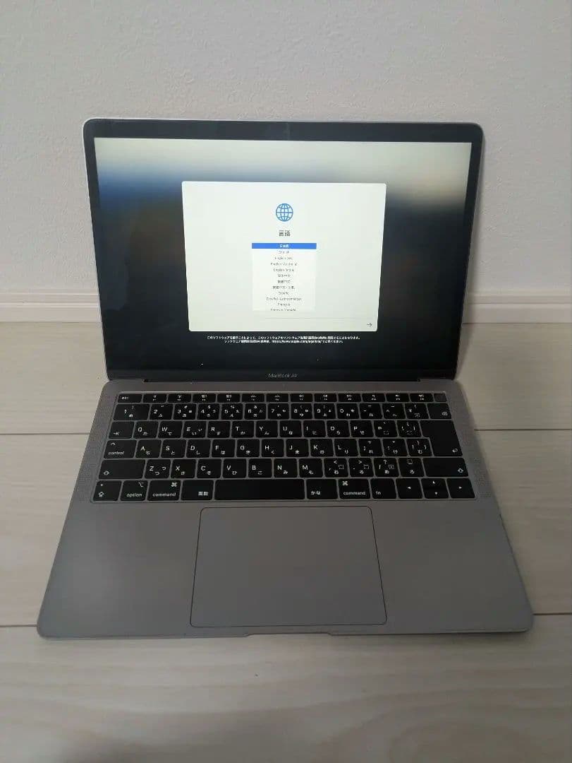 MacBook Air Retina 13-inch 2019 本体