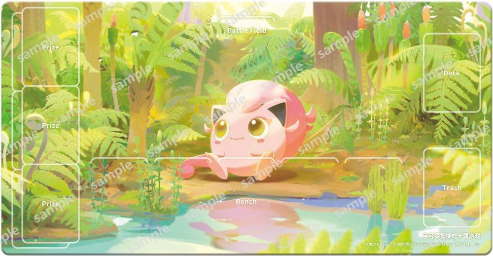 ポケモンカードゲーム サプライ 海外限定 サケブシッポ ラバープレイマット