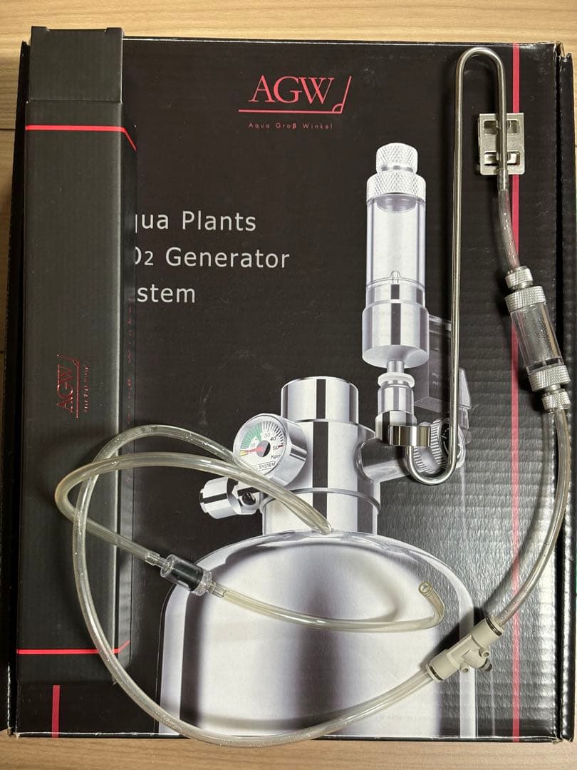 アクアプランツ　AGW CO2ジェネレーターシステム 化学式　ディフューザー付き