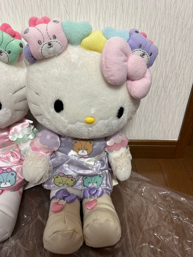 ハローキティ ぬいぐるみ 大きめ カラフル