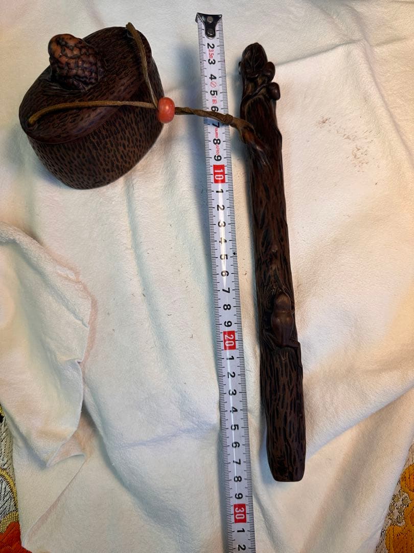 煙草ケース，煙管入り，煙管. 煙具，珊瑚，古董品，木雕，キセル入れ，民芸