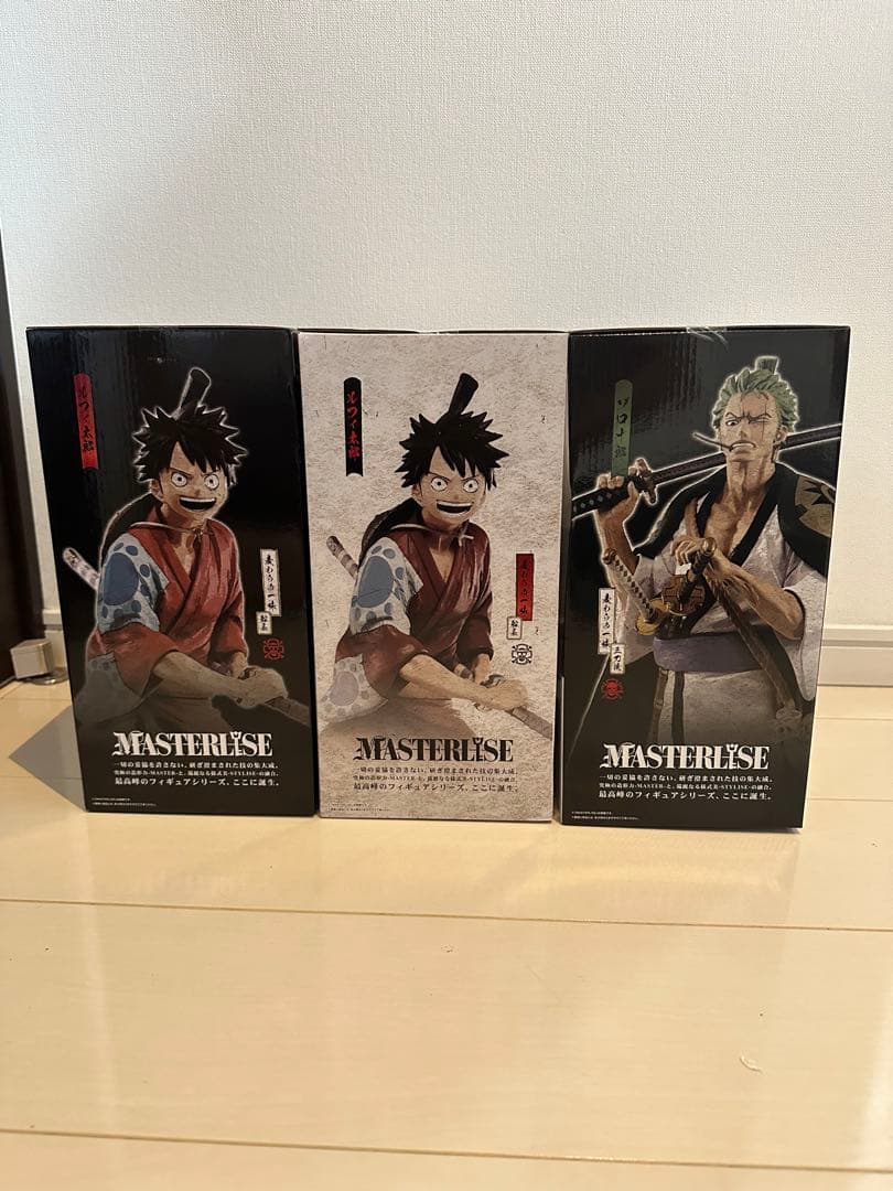 MASTERISE ルフィ ゾロ フィギュア 3体セット