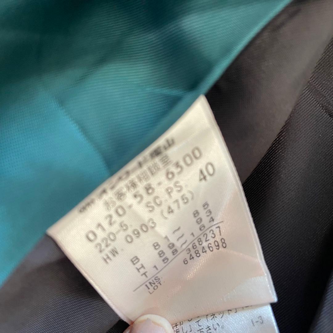 Paul smith ポールスミス　チェックドット　チェスターコート　L