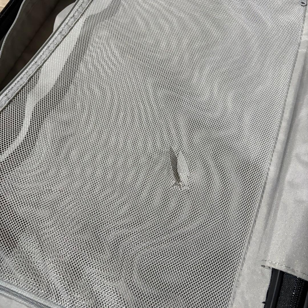 MUJI 無印良品 バーを自由に調節できるハードキャリーケース 36L ※訳アリ