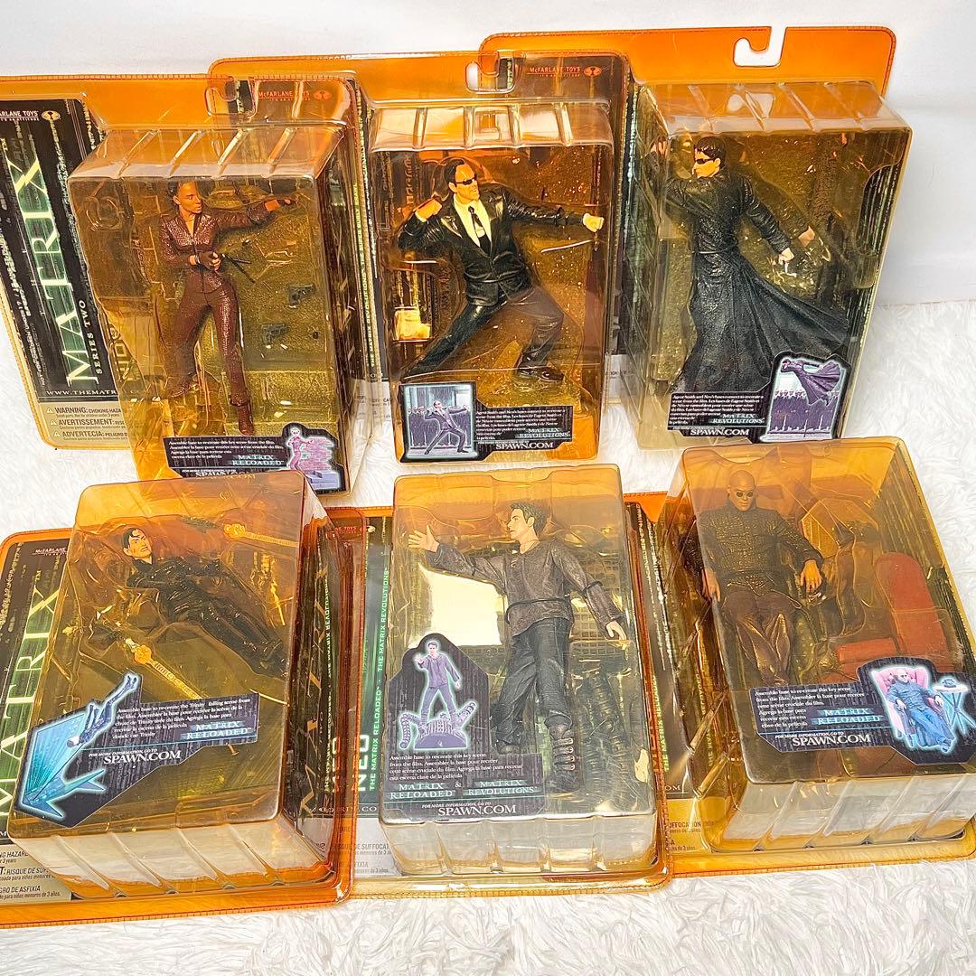 【未開封】マクファーレントイズ マトリックス シリーズ2 フィギュア 6体セット