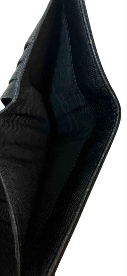 や*あ様 PRADA プラダ 三つ折り財布 ナイロン ブラック 正規品