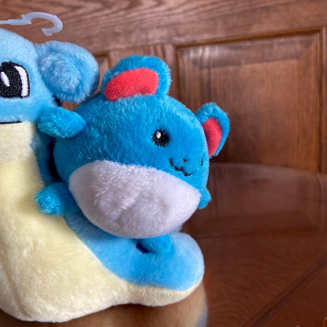 【激レア】絶版ポケペアぬいぐるみラプラス&マリル2001年ポケモンUSA