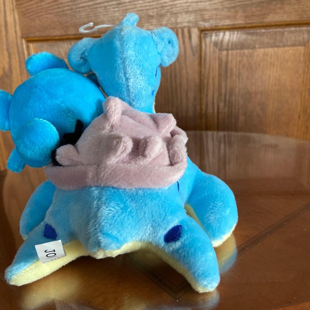 【激レア】絶版ポケペアぬいぐるみラプラス&マリル2001年ポケモンUSA