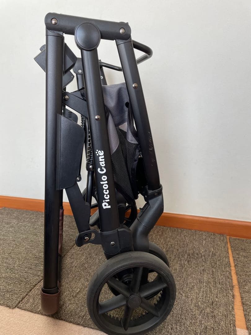 Piccolo Carie ペットカート グレー/ブラック