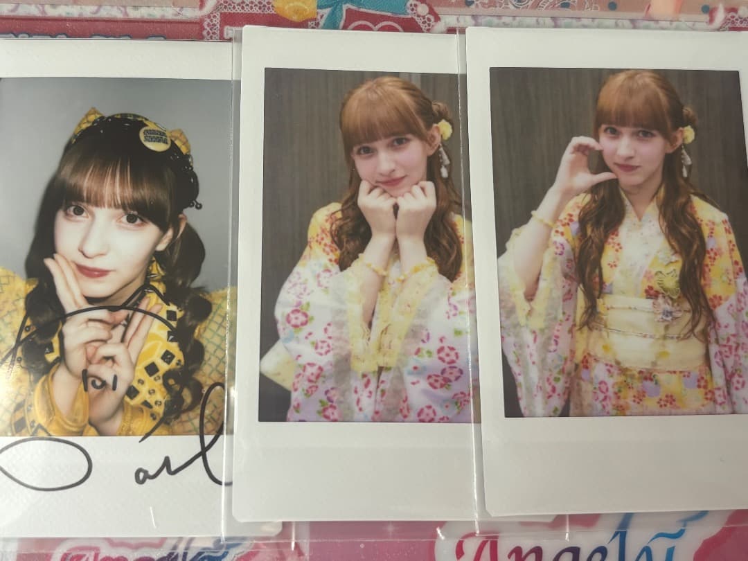 早瀬ノエル サイン チェキ