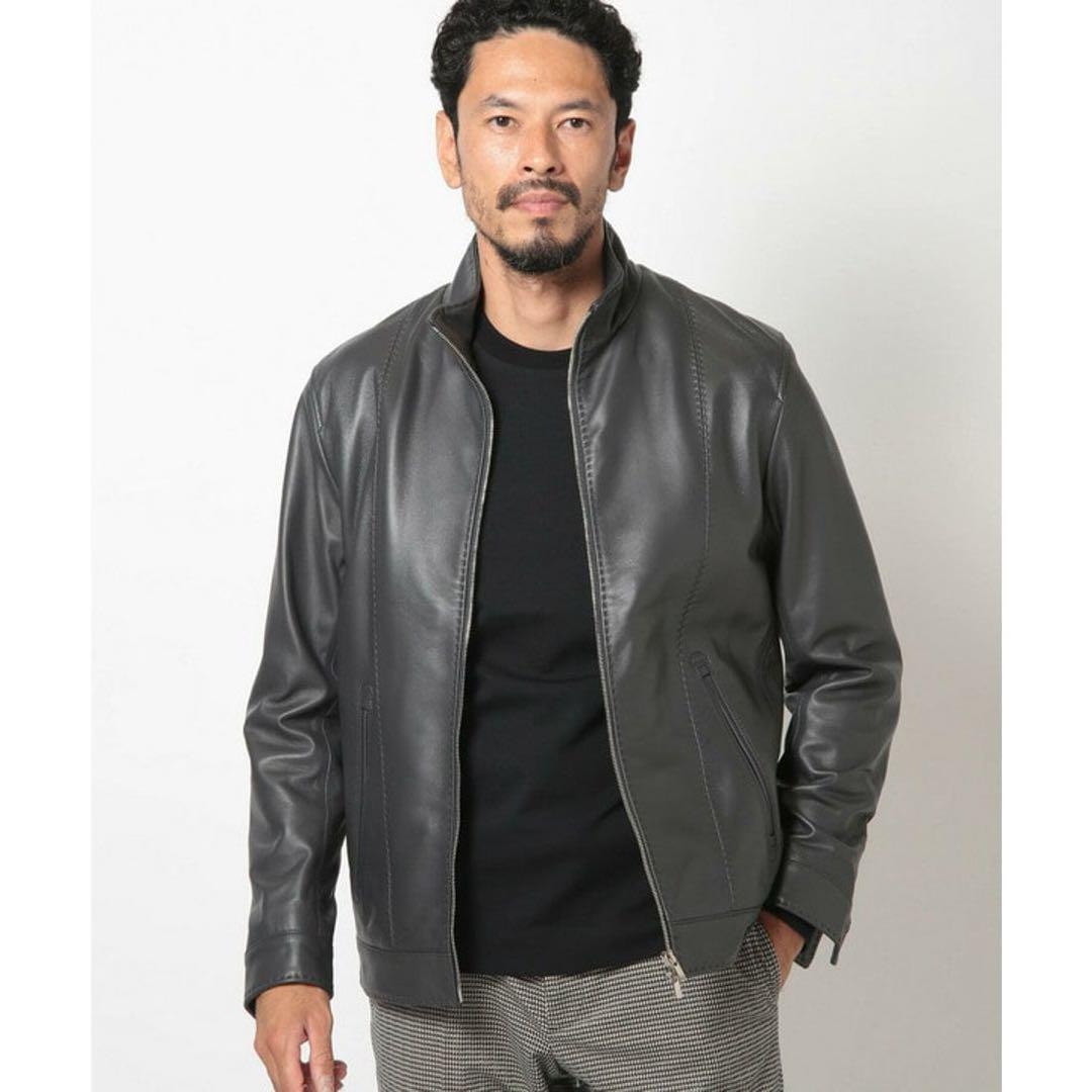 MEN'S BIGI【現行モデル】クロームタンニングレザージャケット