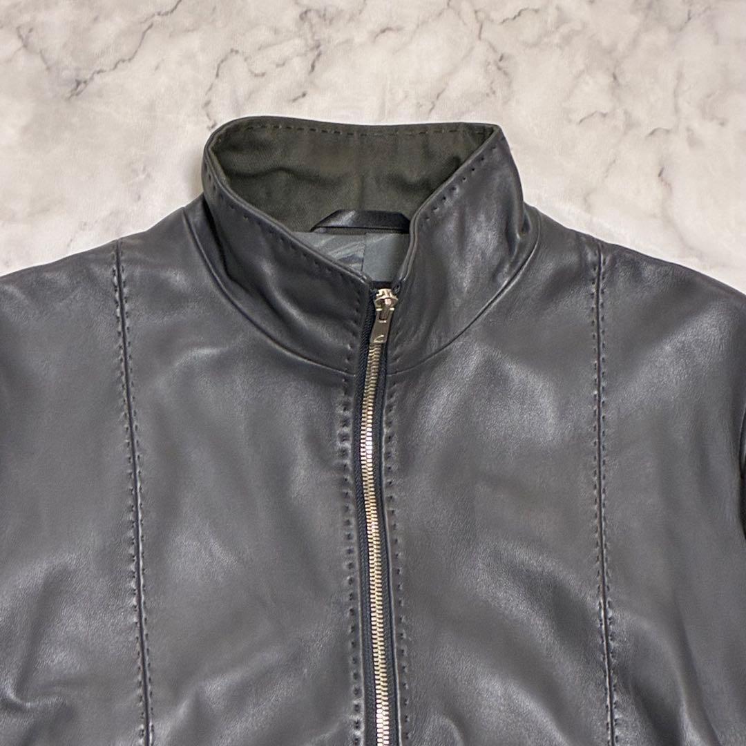 MEN'S BIGI【現行モデル】クロームタンニングレザージャケット