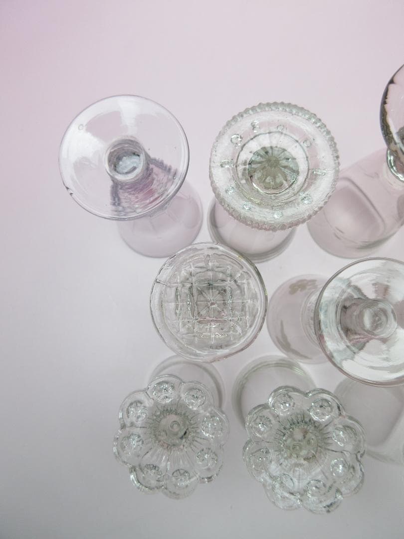 専用　明治～大正 他 リキュールグラス まとめて C 70610