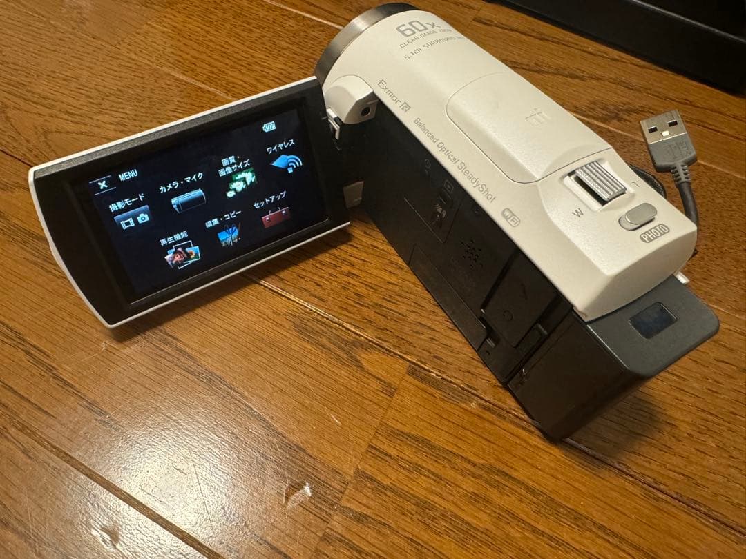 【極美品】SONY デジタルビデオカメラHDRCX680(W)