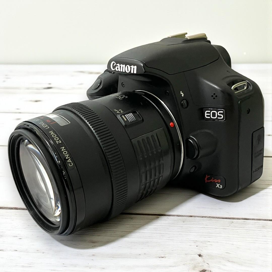 一眼レフデジタルカメラ/Canon Kiss X3/中望遠撮影/スマホ転送可