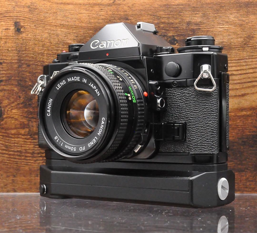 フイルムカメラCanon A-1 FD 50mm f/1.8 動作品