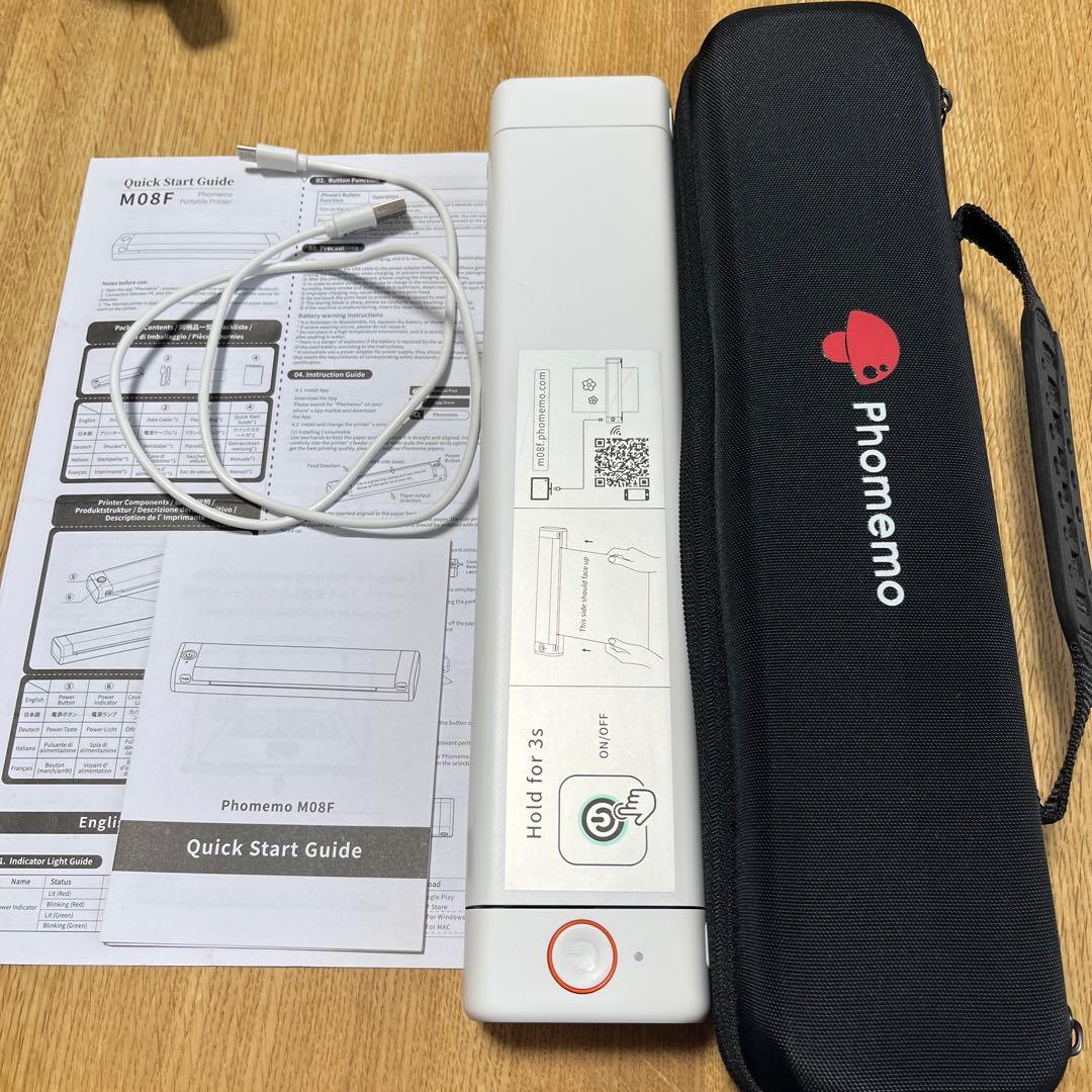 Pmo M08F プリンターとケース