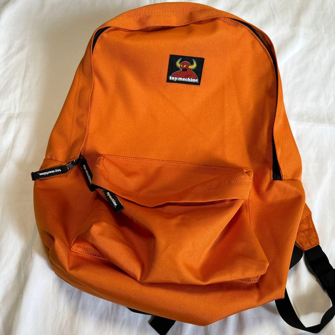19年製　廃盤　 トイマシーン(TOY MACHINE) リュック オレンジ