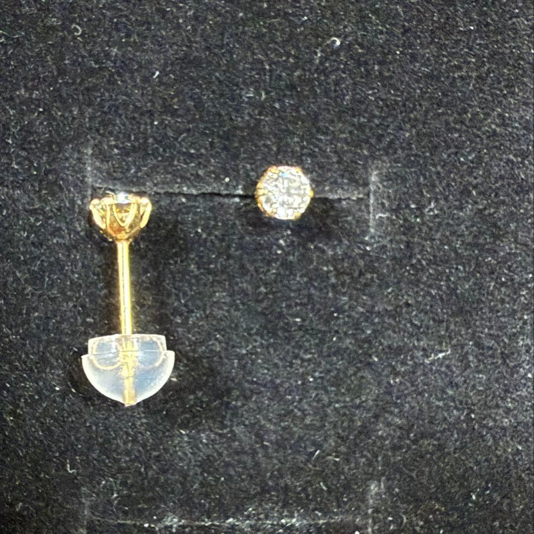 k18 ダイヤモンド ピアス