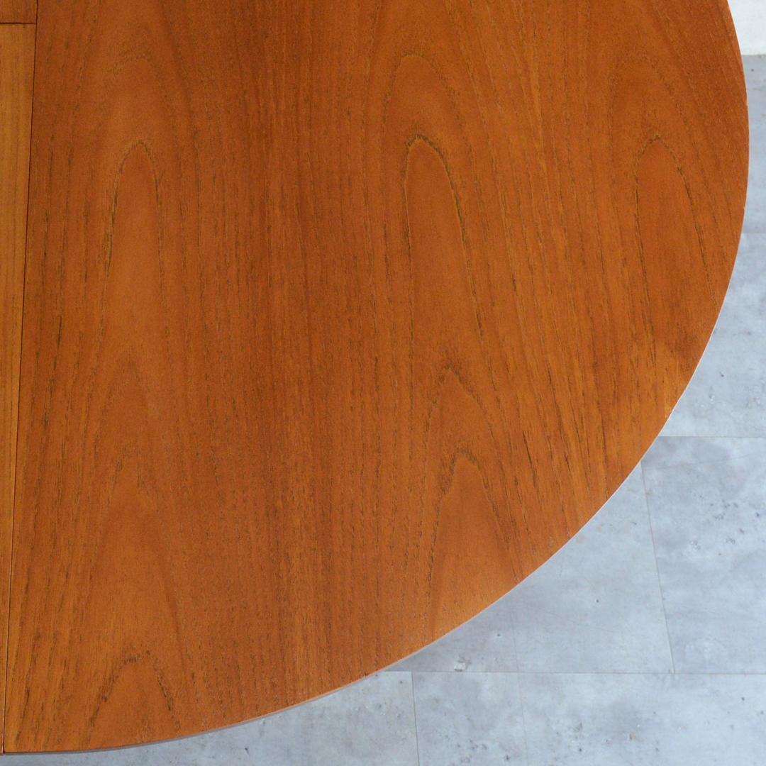 G-PLAN ヴィンテージ コンパクト ラウンド ダイニングテーブル 進行 拡張