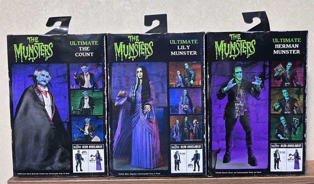 NECA ネカ ロブ・ゾンビ マンスターズ カウント ハーマン リリー