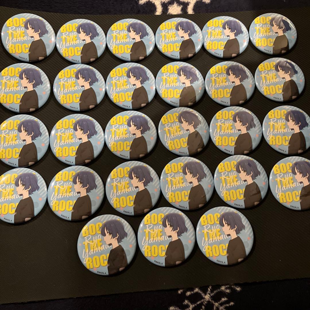 最安値 良品 ぼっちざろっく ランダム缶バッジ 山田リョウ 27個