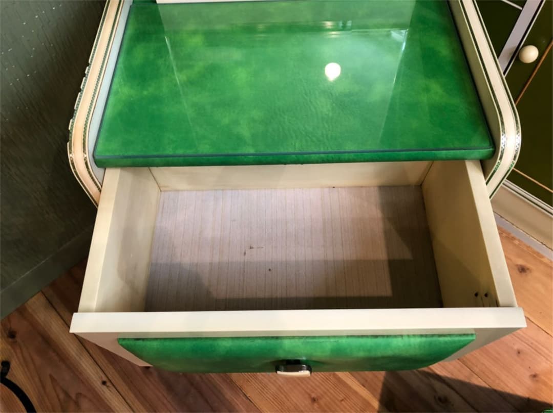 ドレッサー 鏡台 レトロポップ 昭和レトロ インテリア 当時物 ビンテージ