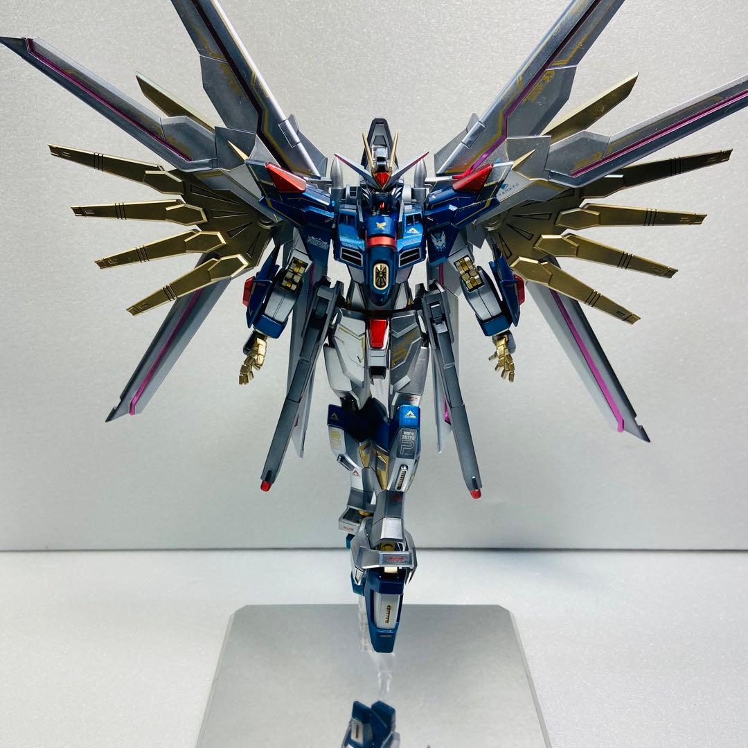 HG マイティーストライクフリーダムガンダム ライフリカラー 全塗装 ガンプラ