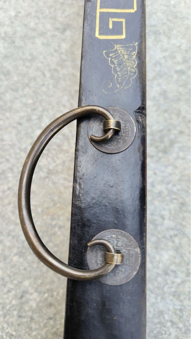 旧藏 時代物　大型文房具 木製　清国両替商用　算盘そろばん　置物　アンティーク