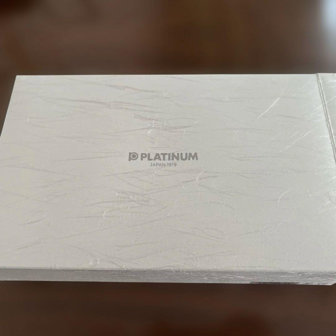 プラチナ万年筆　屋久杉　14K