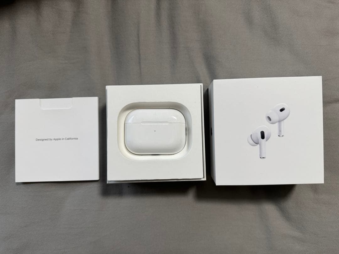 AirPods Pro2 ライトニング 本体 箱・充電ケース付き 付属品完備