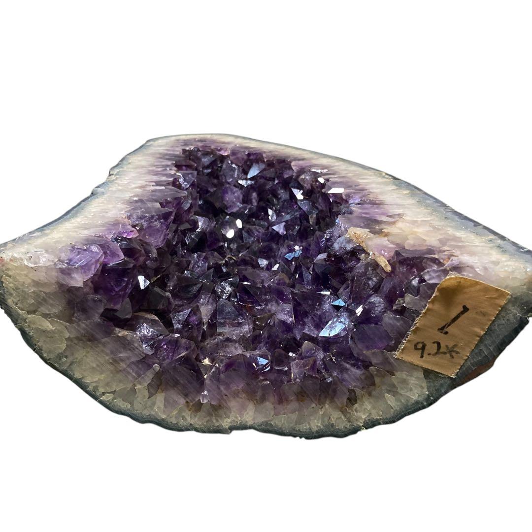 美形・美品9.1kgアメジストドームクラスター 濃紫　天然石原石美結晶&美極濃紫