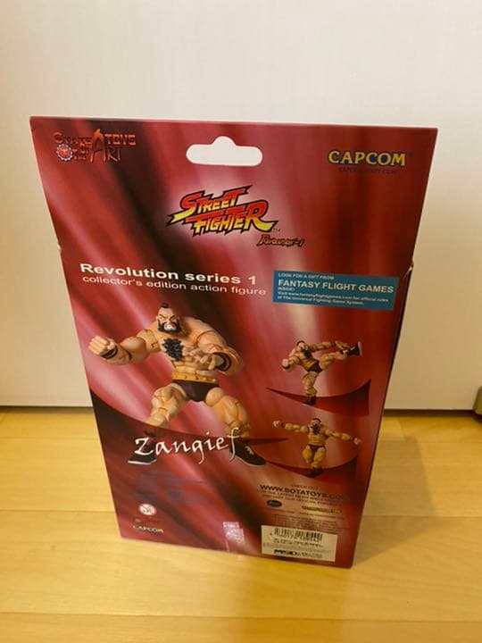 中古　ソタ　ザンギエフ　ストリートファイター　ストⅡ プロレス　フィギュア