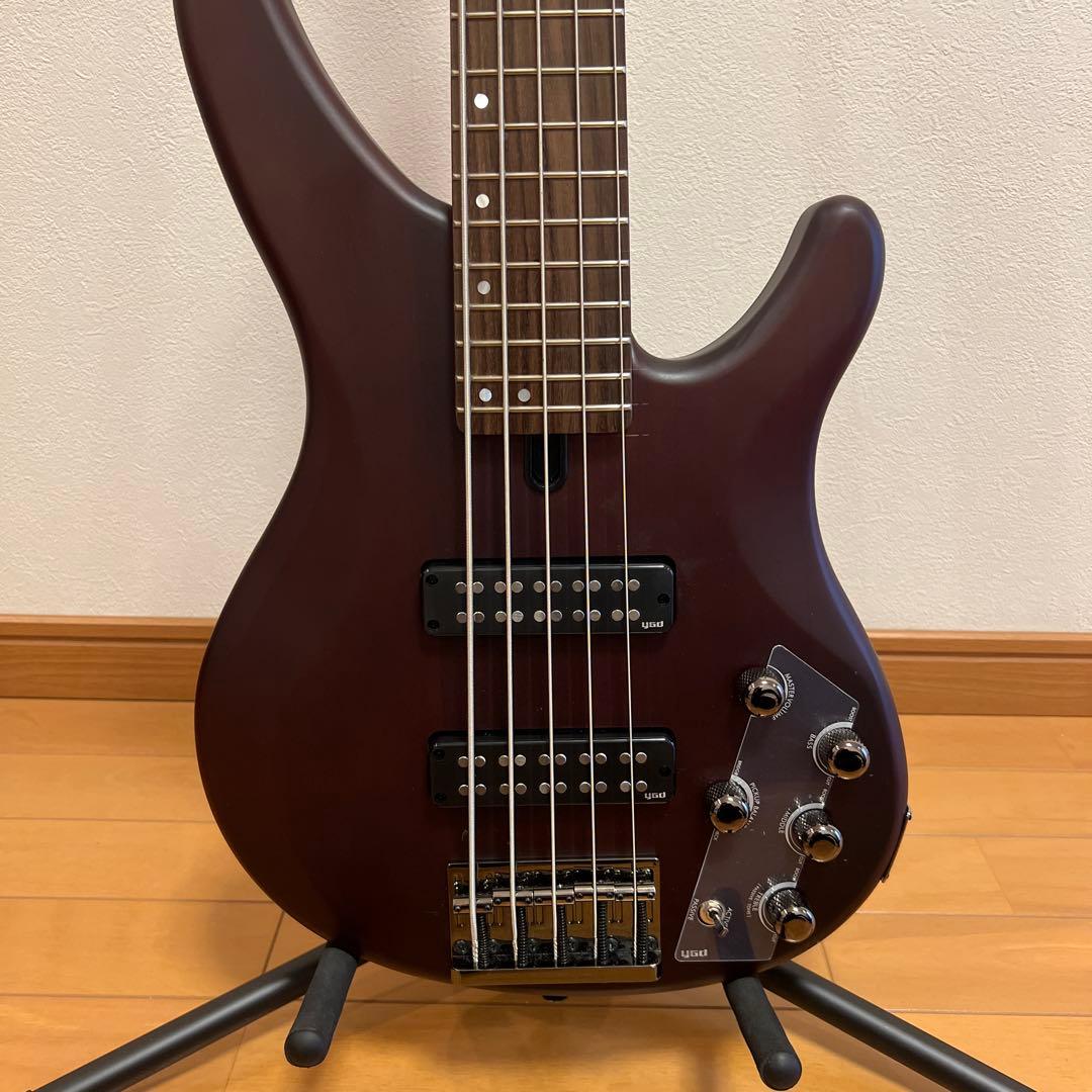 YAMAHA ベースギターTRBX505 TBR【超美品】5弦+元箱+etc