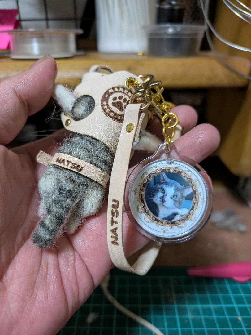 うしなつ出品 豆猫PECO-LIN