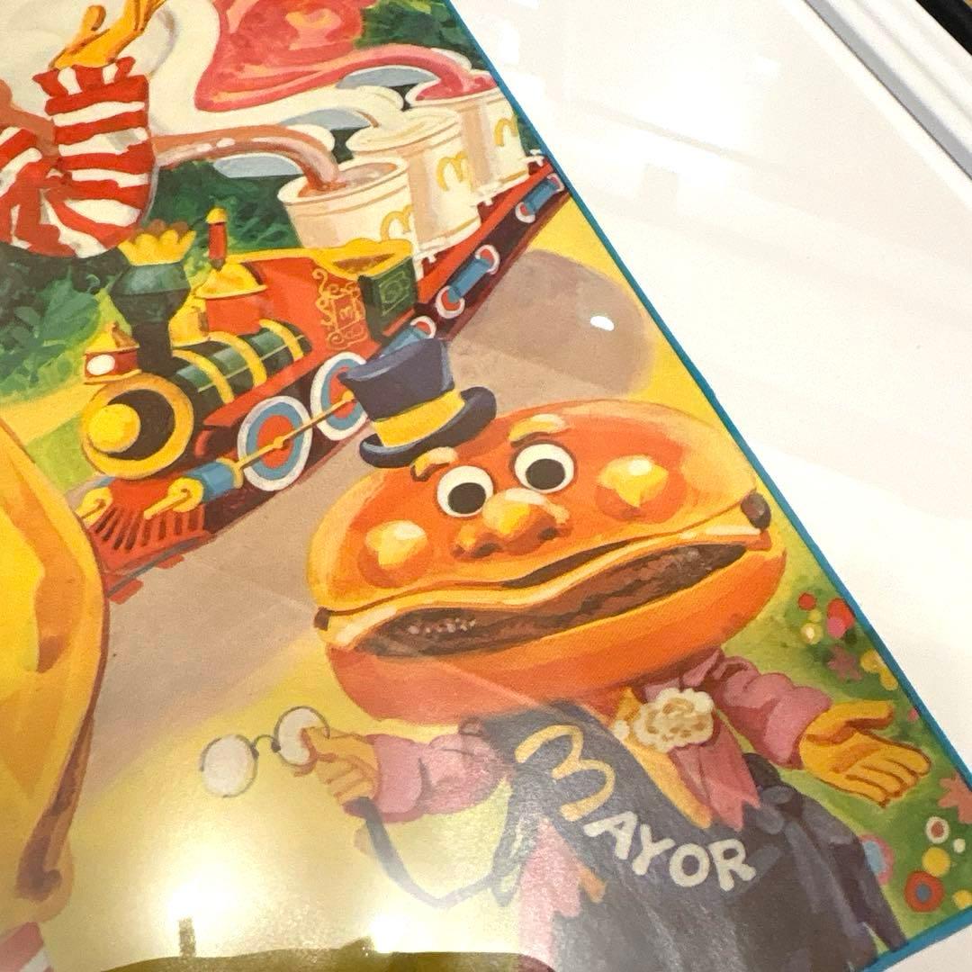 レア！　1971年　マクドナルドランド　ポスター　ディスプレイ　イービルグリマス