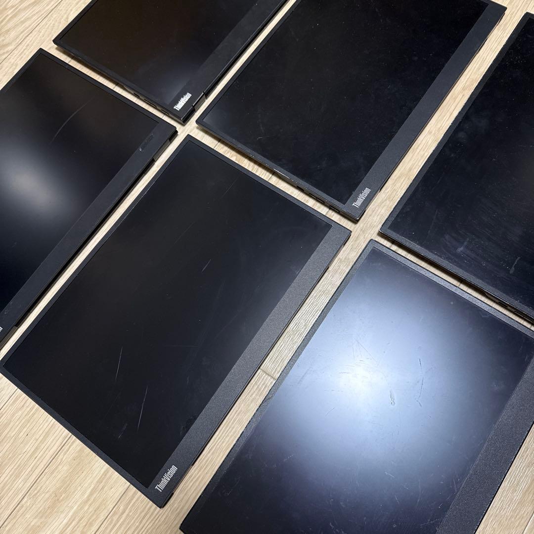 Lenovo Thinkvision M14d M14 6台セット　ジャンク