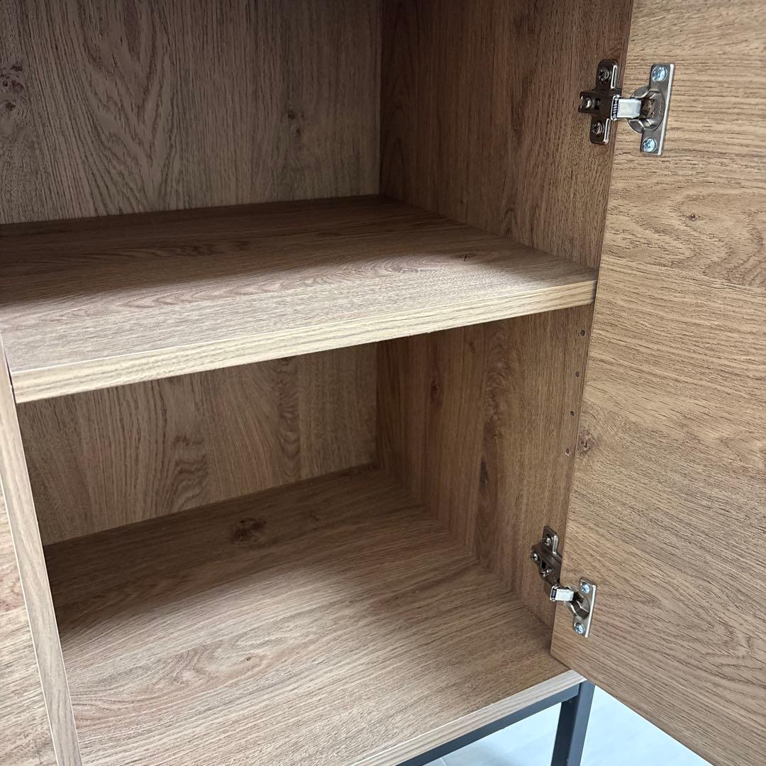 【r】LOWYA ロウヤ シェルフ キャビネット チェスト 収納棚