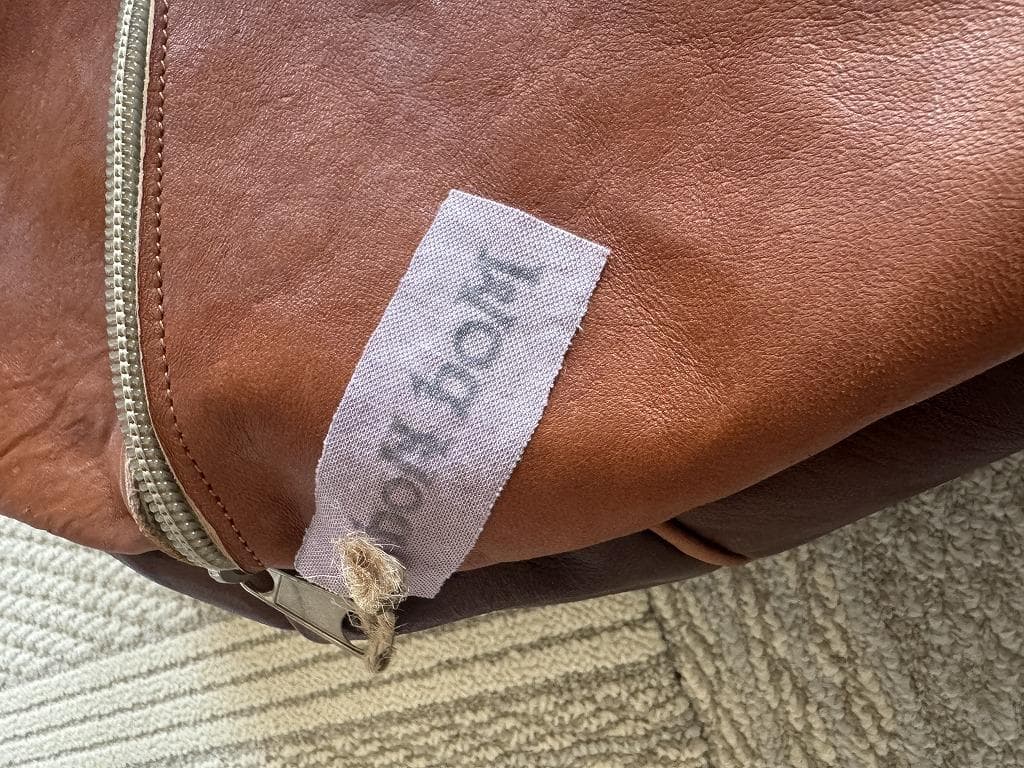 モロッコ　本革　オリジナルデザイン　プフ　オットマン　グリーン