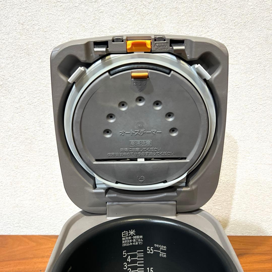 美品　炊飯器 5.5合炊き IH圧力＆スチーム ふっくら御膳 RZ-TS104M