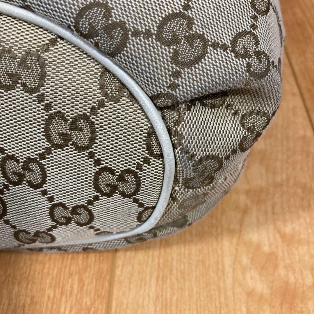 GUCCI GGパターン ショルダーバッグ ホワイト
